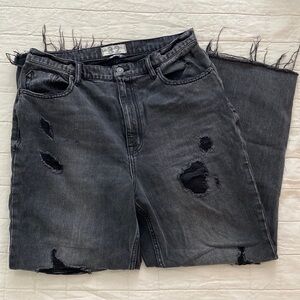 Free People Baggy Distressed Jeans